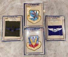Vintage N. S. Meyer USAF Patches 1966 Sealed picture