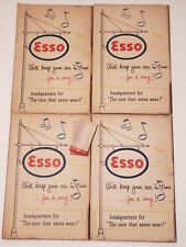 Esso Oil Gas Petrol Community Favorites Morrissette's  Raleigh NC x4 picture