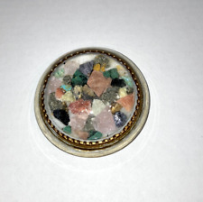 Vintage Cripple Creek Mineral Sample Paperweight Colorado Gold Silver Copper picture