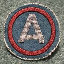Original WWII Era Theater Made Bullion US Army 3rd Army Patch B picture