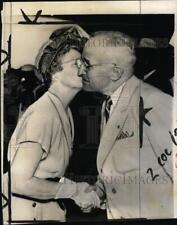 1950 Press Photo President Harry S Truman & sister Mary Jane, St Louis, Missouri picture