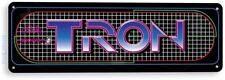 Tron Arcade Sign, Classic Arcade Game Marquee, Game Room Tin Sign A655 picture