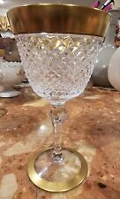 Set Of (2) 24kt Napoleon Wine Champagne Cordial Glasses 7