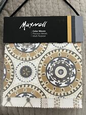 MAXWELL FABRIC SAMPLE BOOK- 72 Fabric samples- Scraps Craft Sewing Fabric picture