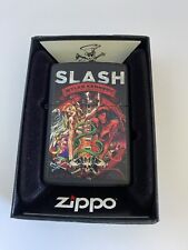 Zippo Slash On A 2022 Black Matte Lighter picture
