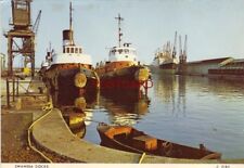 Continental-size WALES. SWANSEA DOCKS - tugs at rest picture