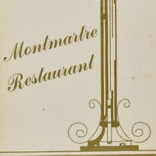 1960s Le Montmarte Restaurant Menu 8600 Delmar Blvd University City Missouri picture