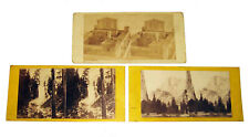 RARE LOT of 3 EARLIEST 1st E ANTHONY STEREOVIEWS Ever Issued  Nos 2 - 15 & 23 picture