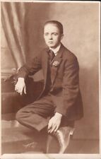 RPPC 1900s Young Lad Philadelphia, PA Antique Tanguay Postcard picture