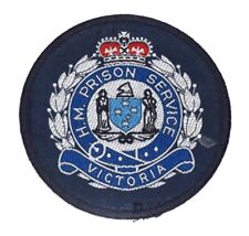 VICTORIA– HM PRISON SERVICE -AUSTRALIA Sheriff Police Patch BARWON PRISON 3.25