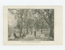 Vintage Military Postcard    A NAVY YARD SCENE SUNDAY AFTERNOON  UNPOSTED UDB picture