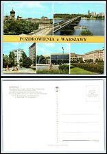 POLAND Postcard - Pozdrowienia z Warszawy B6 picture