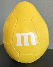 M & M's Yellow Peanut M-Ball Vinyl Plush 10” M&Ms Soccer Ball picture