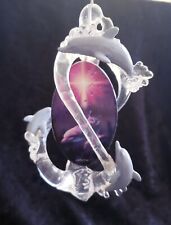 Christian Riese Lassen Sea Tranquility Dolphin Majesty Ornament Sun Catcher  picture