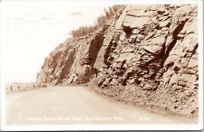 RPPC North Shore Drive, Two Harbors, Minnesota - 1938 Posted Photo Postcard picture
