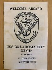 Vietnam War 1963 WELCOME ABOARD Booklet USS OKLAHOMA CITY US NAVY picture