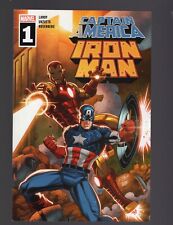 Captain America Iron Man #1 Walmart Exclusive Variant Marvel Comics 2022 VF+ picture
