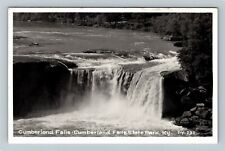 RPPC Cumberland Falls State Park KY-Kentucky, Cumberland Real Photo Postcard picture