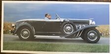 Book Clipping Photo 1929 Duesenberg Model J Boat Tail Speedster picture