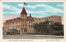 Hotel Ludington, Escanaba, Michigan, early postcard, Unused picture