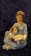 MOTHER AND CHILD READING A BOOK ~ Very Great Condition ~ 3.75”x3.0” ~ picture