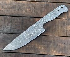 Damascus Steel Custom Handmade Kitchen Knife Blank Knife Making Supplies KPro 17 picture