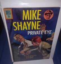 1962 Mike Shayne Private Eye #2 15c DELL Comic Book; Crime Detective 5.0 VG/FN picture