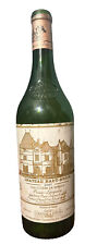 VTG CHATEAU HAUT BRION 2001 Graves EMPTY Bottle France Red Bordeaux Wine Glass picture