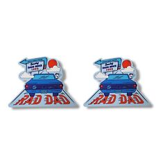 *NEW* 2X Dutch Bros Sticker Fathers Day 2024 RAD DAD Car Sign  picture