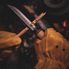 Kam Knife – Handmade Puukko Knife OTOKUMPU 4116 Steel ; Camping Knife with 4.33
