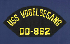 USS VOGELGESANG DD-862 Destroyer Ballcap Patch picture
