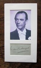 Vintage Music Autograph Photograph Sir Malcolm Sargent Conductor Maestro English picture