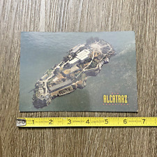 Postcard Blank Alcatraz Prison Island from Above San Francisco Bay CA Size 6x4 picture