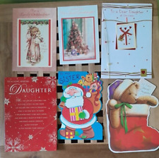 Job lot of 22  lovely vintage Christmas cards - 1990's picture