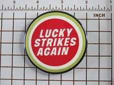 Vintage LUCKY STRIKES AGAIN Pin-back Button picture