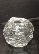Vintage Kosta Boda Snowball / Ice Ball Votive Glass Votive Candle Holder  picture