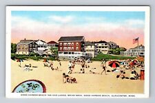 Gloucester MA-Massachusetts, Good Harbor Beach Inn & Lodge, Vintage Postcard picture