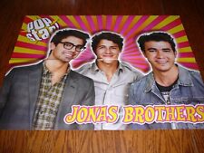 Jonas Brothers poster Pop Star mag centerfold Miley Cyrus concert photo picture picture