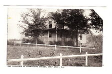 COMMANDING OFFICER RESIDENCE, CAMP GRANT- WW1 POSTCARD picture