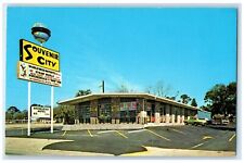 c1960 Exterior Souvenir City Broadwater Beach Hotel Bolixi Mississippi Postcard picture
