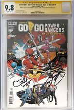 Saban's Go Go Power Rangers: Back to School #1 CGC 9.8 SS picture