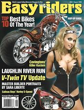 AUGUST 2006 EASYRIDERS MAGAZINE MOTORCYCLES GIRLS BEST BIKES COVINGTON KUSTOM picture
