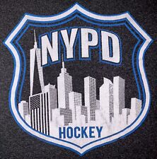 NYPD New York City Police T-Shirt Sz L Finest Hockey Team NYC picture