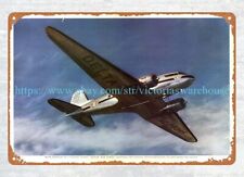 ww2 Douglas DC-3 luxury liners transportation to and from the South metal tin picture