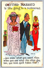 Postcard Humor Getting Married Card    G 18 picture