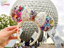 100 Years Special Moments Music Band Leader Disney Parks Mickey Ears Headband picture