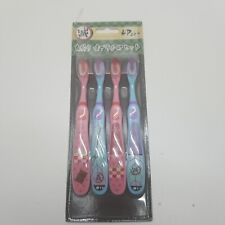 Demon Slayer 4 pcs Tooth Brush for Kids Small 5.5 in picture