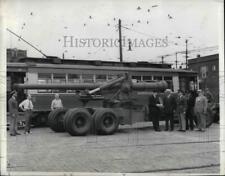 1941 Press Photo Chicago, Ill, new gun carriage for US military 155mm guns picture