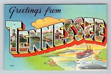 TN-Tennessee, General Large Letter Greetings, Vintage Postcard picture