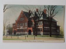 Sterling, Illinois IL ~ Township High School 1909 picture